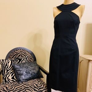 Cynthia Steffe Midi Black Sleeveless Dress